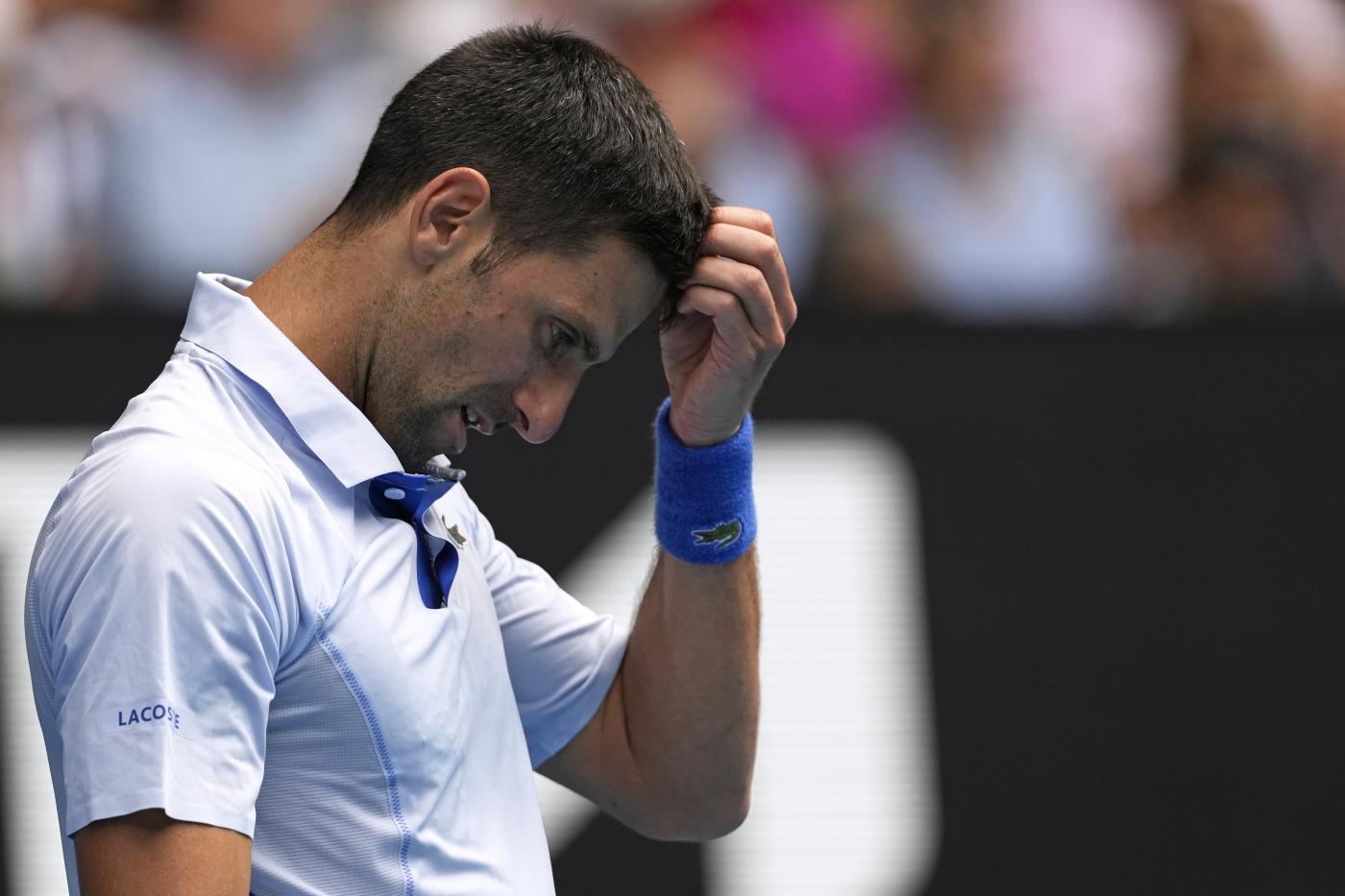 Australian Open, Djokovic: “Scioccato dal mio livello, Sinner ha dominato”