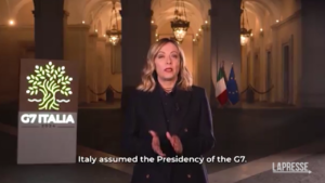 G7, Meloni: “Ribadiremo sostegno a Ucraina e ci occuperemo di Medioriente”