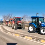 Termoli, 120 trattori invadono la città per protesta