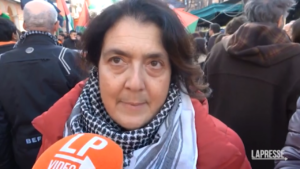 Roma, in mille al presidio pro Palestina: “A Gaza è in atto un genocidio”