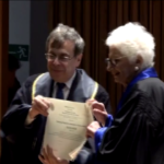 Liliana Segre, la proclamazione della laurea honoris causa in Scienze storiche