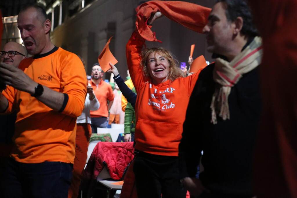 Galleria foto 'Australian Open, oltre 1.500 persone a Torino per tifare Sinner' - foto 2