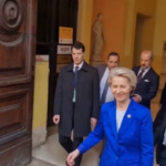 Italia-Africa, von der Leyen visita la rappresentanza UE a Roma e poi lascia la città