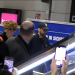 Tennis, Jannik Sinner sbarca all’aeroporto di Fiumicino