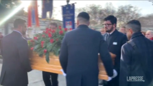 Bruno Segre, le immagini della cerimonia di commiato al Cimitero Monumentale di Torino