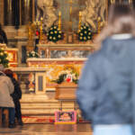 Roma - Funerali di Sandra Milo nella Chiesa degli Artisti a Piazza del Popolo