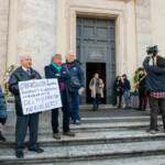 Roma - Funerali di Sandra Milo nella Chiesa degli Artisti a Piazza del Popolo