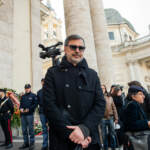 Roma - Funerali di Sandra Milo nella Chiesa degli Artisti a Piazza del Popolo