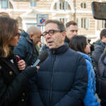 Roma - Funerali di Sandra Milo nella Chiesa degli Artisti a Piazza del Popolo