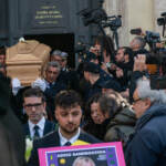 Roma, i funerali di Sandra Milo