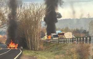 Sassari, assalto a portavalori: cinque feriti