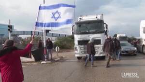Israele, protesta al porto di Ashdod: bloccati aiuti umanitari per Gaza