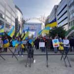 Ucraina, protesta pro Kiev a Bruxelles: chiesto maggior supporto a Ue