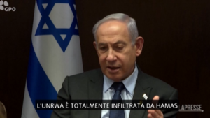 Israele, Netanyahu: “Unrwa totalmente infiltrata da Hamas”