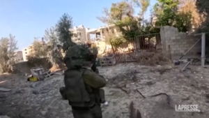 Gaza, Idf diffonde video di raid contro Hamas