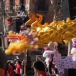 Barcellona, la festa per il capodanno cinese