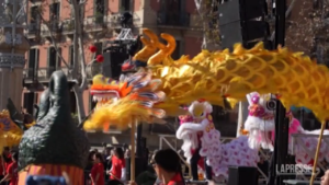 Barcellona, la festa per il capodanno cinese