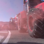 Protesta agricoltori, manifestanti a Orte: “L’Europa ci sta affamando”