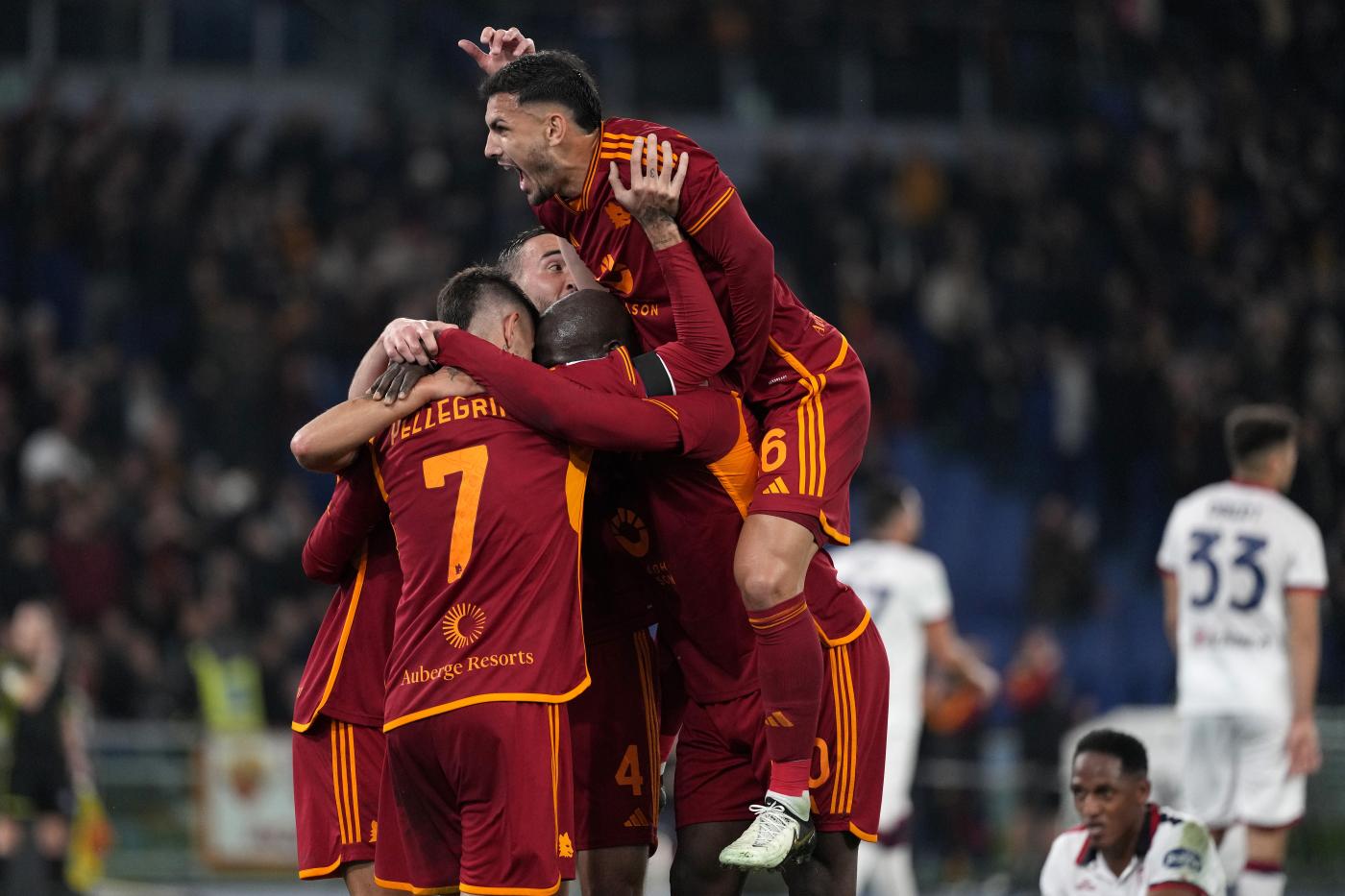 Serie A, Roma a valanga sul Cagliari: 4-0 all’Olimpico