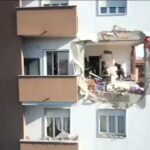 Milano, esplode appartamento a Corsico: le riprese dal drone