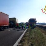 Tamponamento a catena su A22 in Emilia Romagna, coinvolte diverse vetture