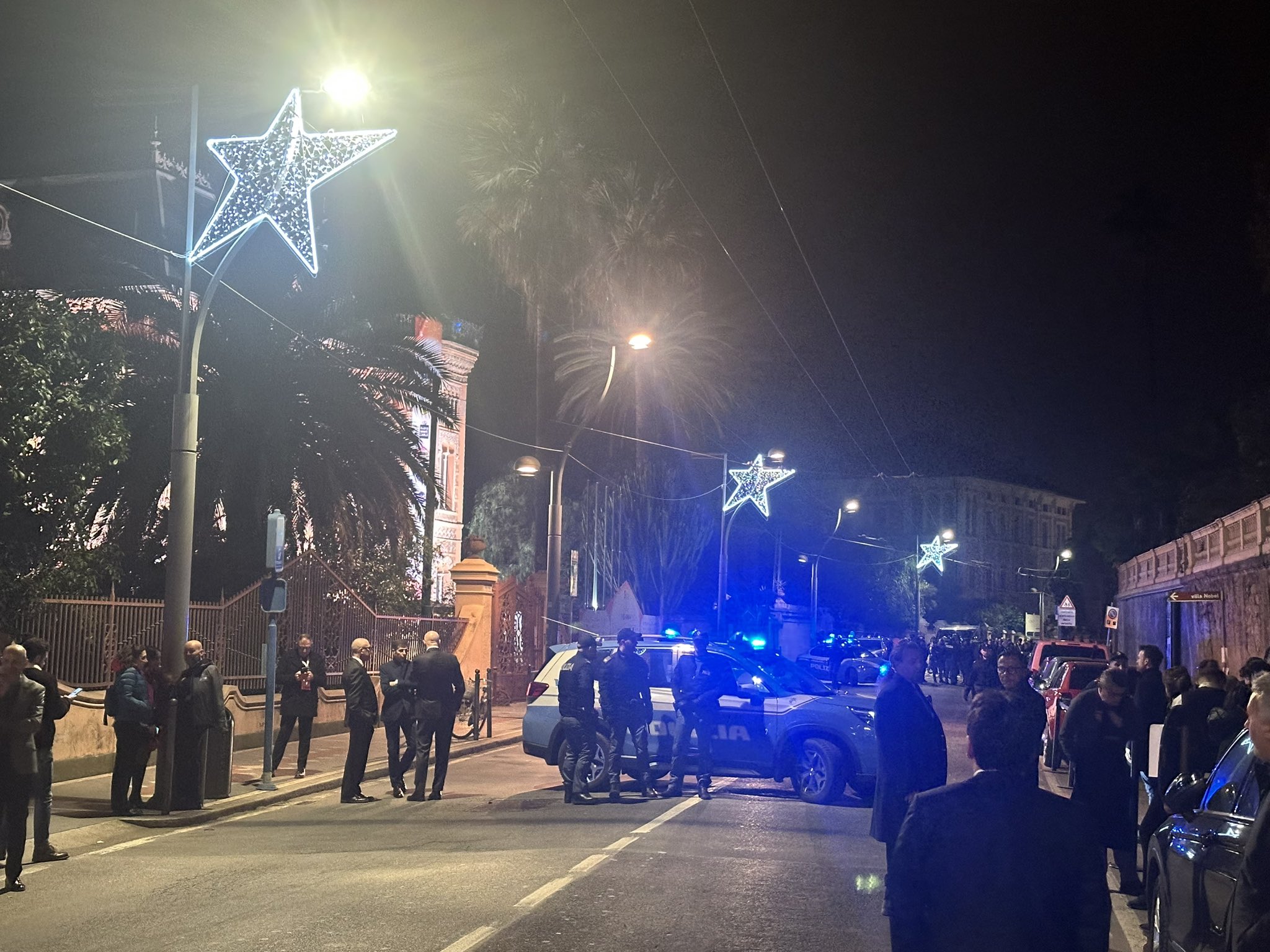Sanremo, evacuata Villa Nobel per un allarme bomba