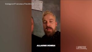 Allarme bomba Sanremo, il racconto di Facchinetti su Instagram: “Ci hanno detto di uscire”