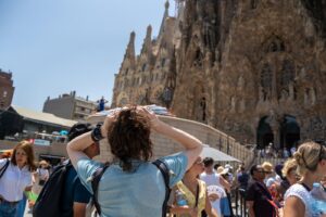 Ondata di caldo in Spagna