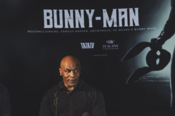 Conferenza stampa a Torino di avvio riprese di Bunny- Man di Andrea Iervolino con Mike Tyson