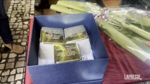 Roma, pietre d’inciampo in memoria di tre poliziotti vittime del nazifascismo