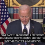 Usa, nuova gaffe di Biden: “Il presidente del Messico Sisi”