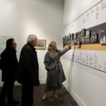 Giorgia Meloni visita la mostra dedicata ad Enrico Berlinguer