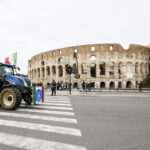 Agricoltori in protesta al Circo Massimo giovedì