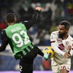 Sassuolo-Torino 1-1, punto prezioso per i neroverdi
