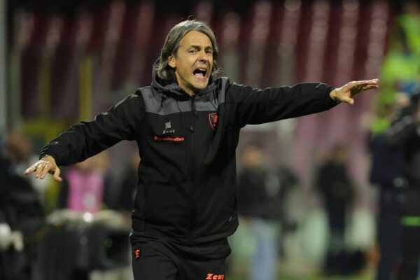 Salernitana, esonerato Filippo Inzaghi