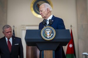 Joe Biden incontra alla Casa Bianca Re Abdullah II di Giordania