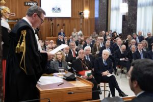 Mattarella alla cerimonia di inaugurazione dell’Anno Giudiziario della Corte dei conti