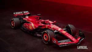F1, le immagini della nuova Ferrari SF-24