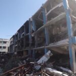 Gaza, devastazione a Jabalia: famiglie si rifugiano in una scuola bombardata