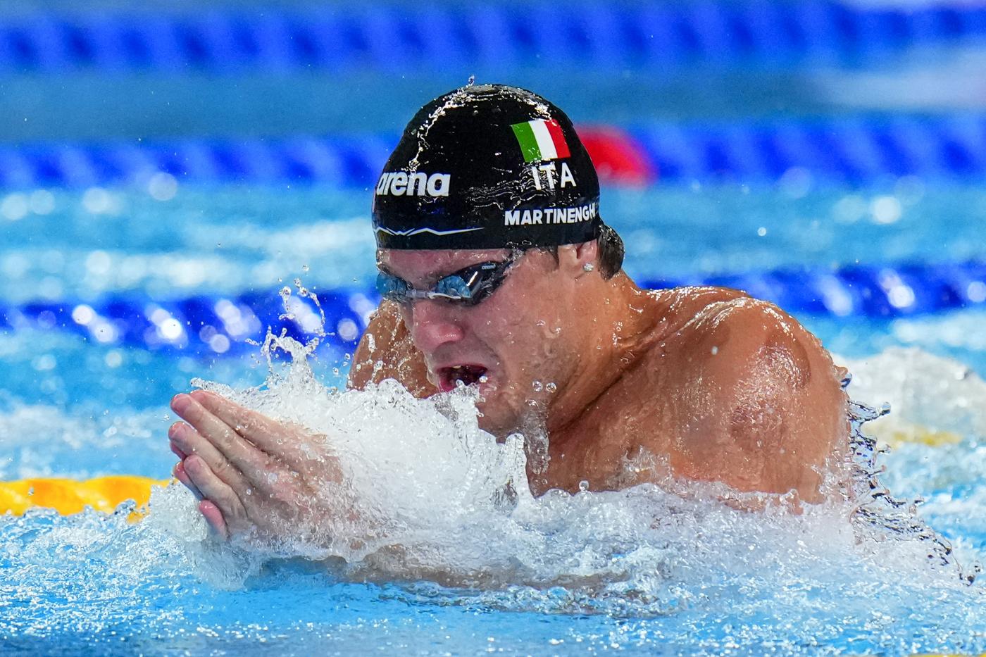 Mondiali nuoto, argento per Nicolò Martinenghi nei 50m rana maschili