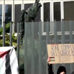 Roma, presidio pro Palestina davanti alla sede Rai di Viale Mazzini