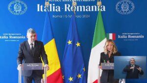 Italia-Romania, Meloni: “Nato resti unita e coesa”
