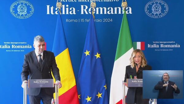 Italia-Romania, Meloni: “Nato resti unita e coesa”