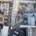 Crollo Firenze: il sorvolo dell’area con i droni