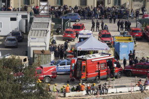 Firenze - Incidente sul lavoro nel cantiere del nuovo centro commerciale Esselunga