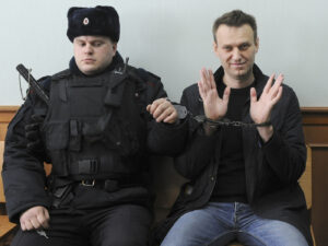 L'attivista dell'opposizione russa Alexei Navalny