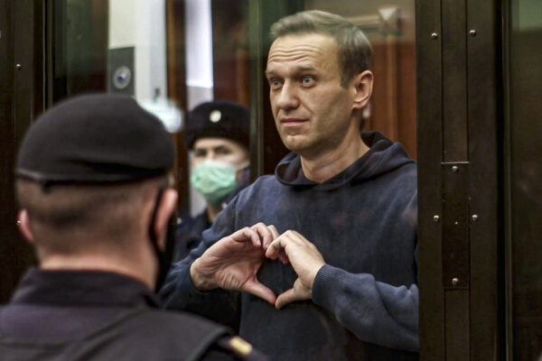 l'attivista dell'opposizione russa Alexei Navalny