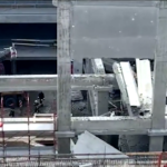 Crollo Firenze, il cantiere visto dall’alto