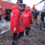 Immagini della tv russa da Belgorod dopo l’attacco missilistico ucraino