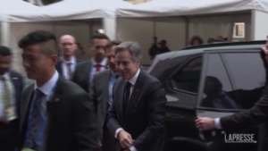 Monaco, Zelensky e Blinken arrivano a Conferenza sicurezza
